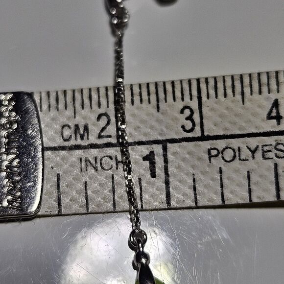 **Sale** Vintage Prime Art & Jewel Sterling Silver Dangling Yellow Green Faceted - Picture 7 of 15